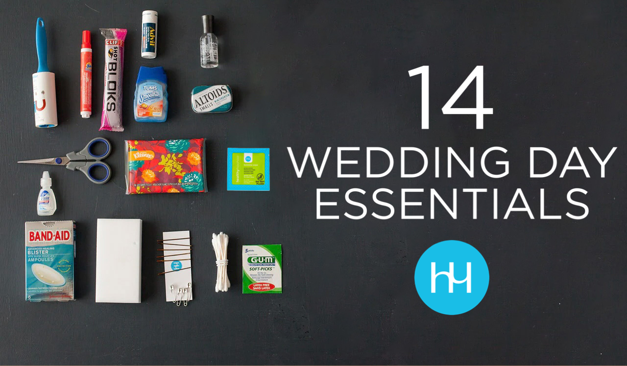 Wedding Day Essentials: Items Every Bride Needs